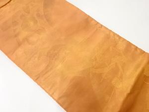 アンティーク 荒波に枝花模様織出し袋帯(材料)